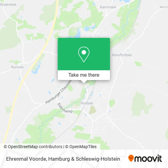 Карта Ehrenmal Voorde