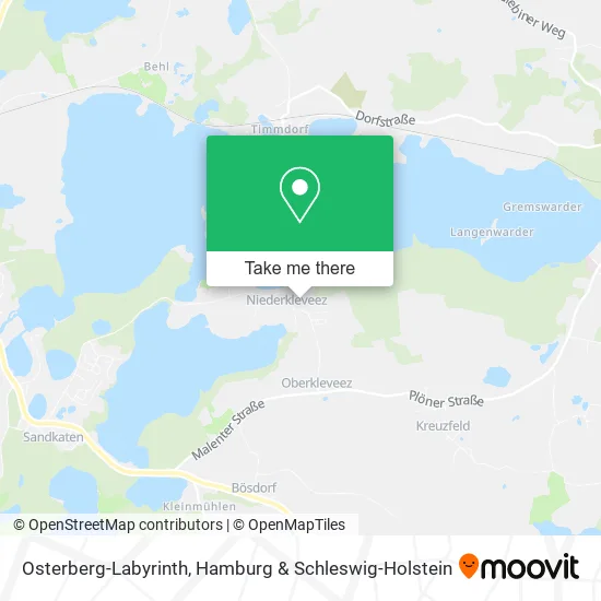 Карта Osterberg-Labyrinth