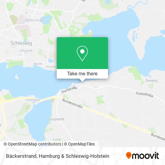 Карта Bäckerstrand
