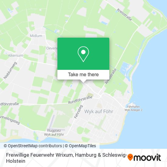 Freiwillige Feuerwehr Wrixum map