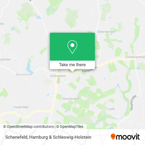 Schenefeld map