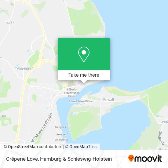 Карта Crêperie Love