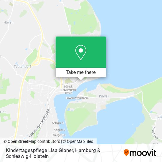 Kindertagespflege Lisa Gibner map