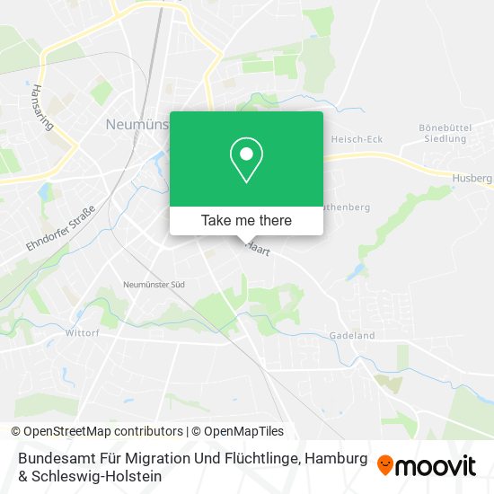 Bundesamt Für Migration Und Flüchtlinge map