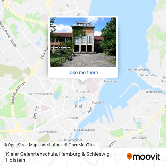 Kieler Gelehrtenschule map