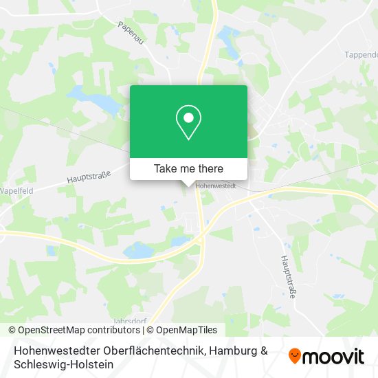 Hohenwestedter Oberflächentechnik map
