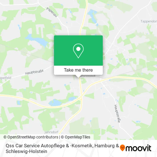 Карта Qss Car Service Autopflege & -Kosmetik