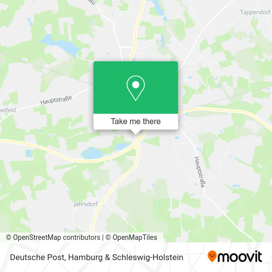 Карта Deutsche Post