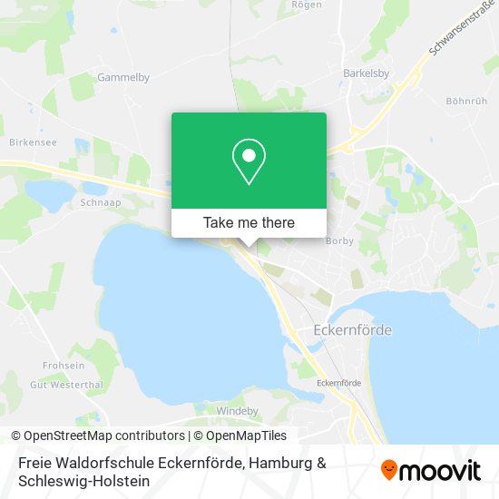Freie Waldorfschule Eckernförde map