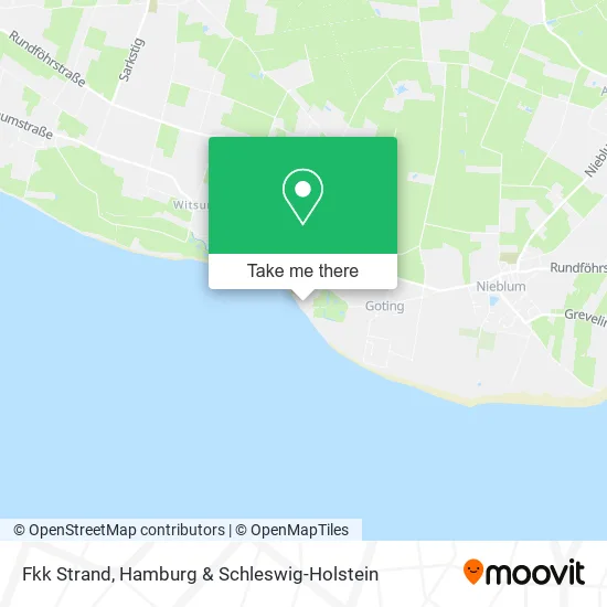 Карта Fkk Strand