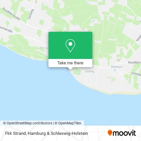 Карта Fkk Strand