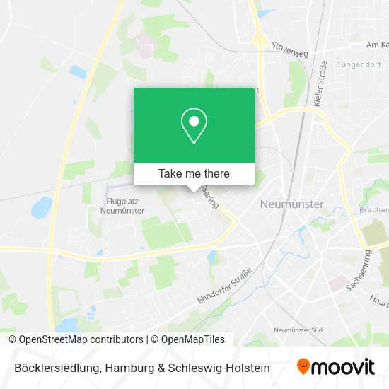Карта Böcklersiedlung