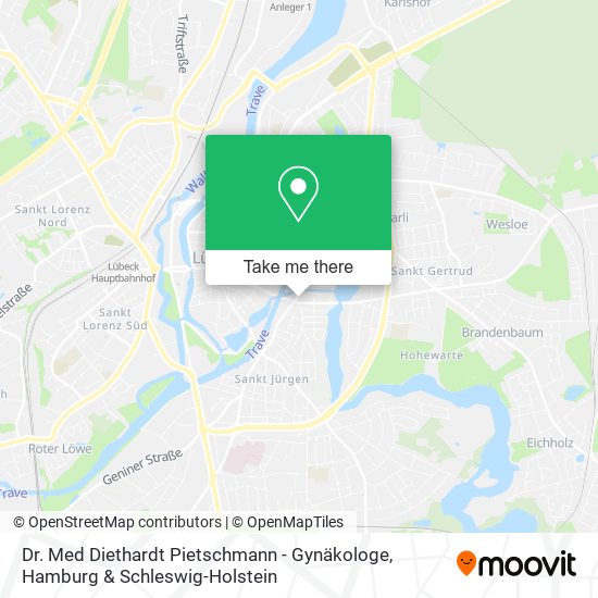 Dr. Med Diethardt Pietschmann - Gynäkologe map