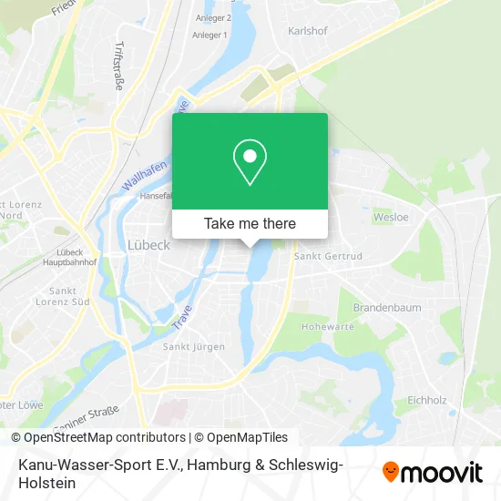 Kanu-Wasser-Sport E.V. map