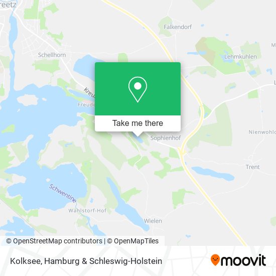 Kolksee map