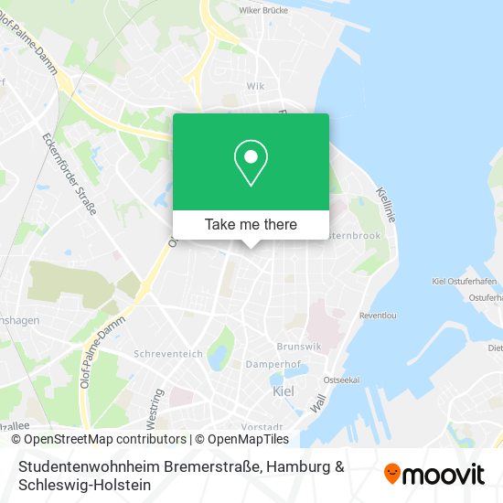 Studentenwohnheim Bremerstraße map
