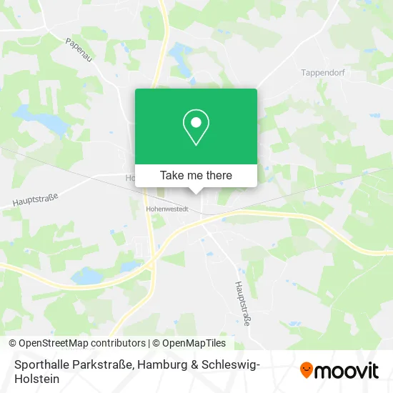 Карта Sporthalle Parkstraße