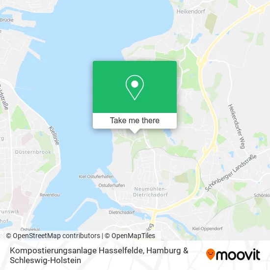 Карта Kompostierungsanlage Hasselfelde