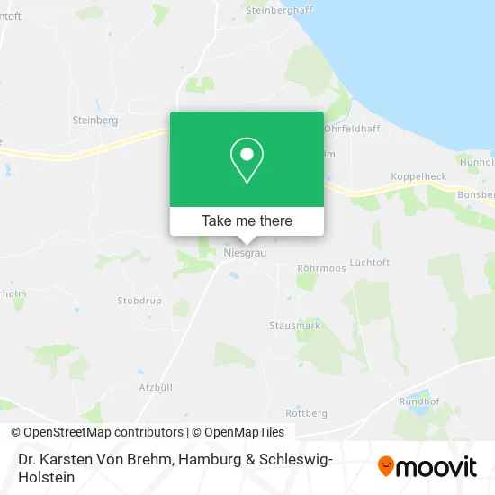 Dr. Karsten Von Brehm map