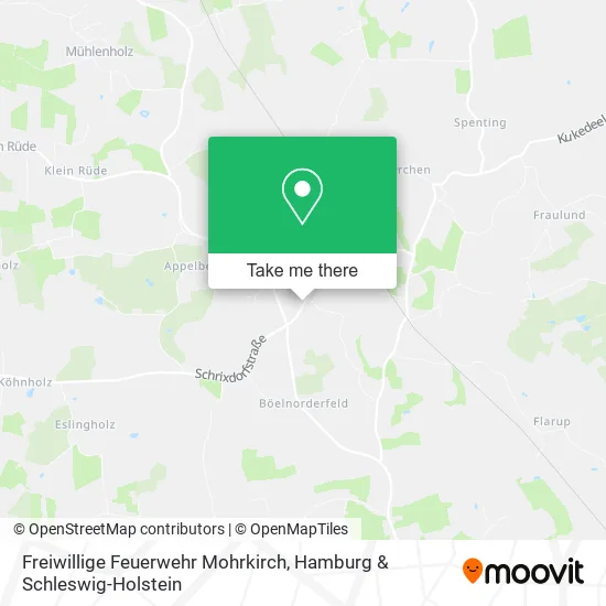 Карта Freiwillige Feuerwehr Mohrkirch