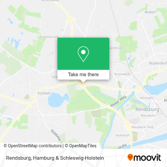 Rendsburg map