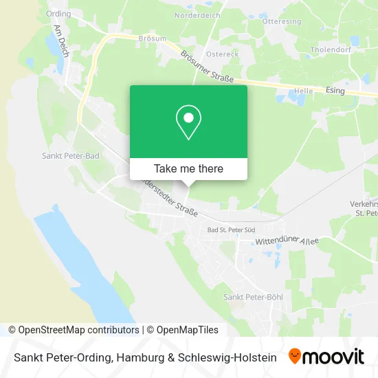 Карта Sankt Peter-Ording