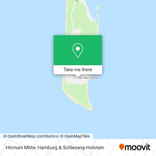 Карта Hörnum Mitte