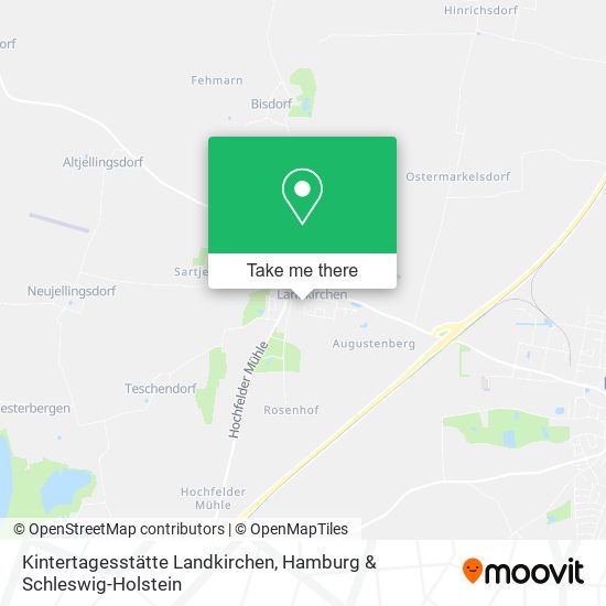 Kintertagesstätte Landkirchen map