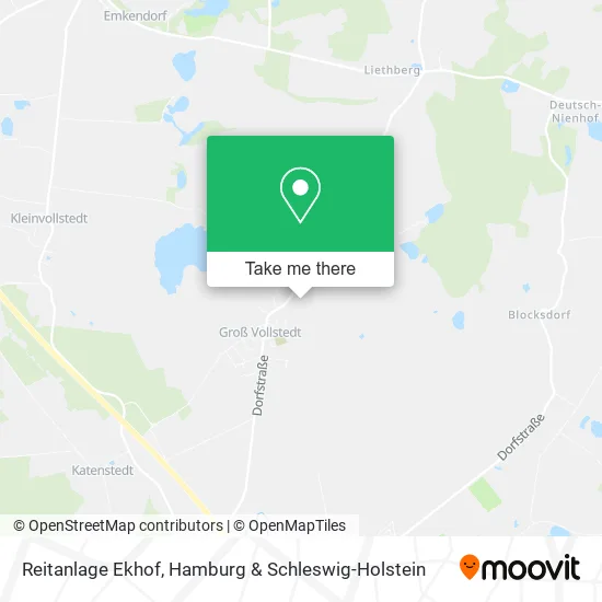 Карта Reitanlage Ekhof