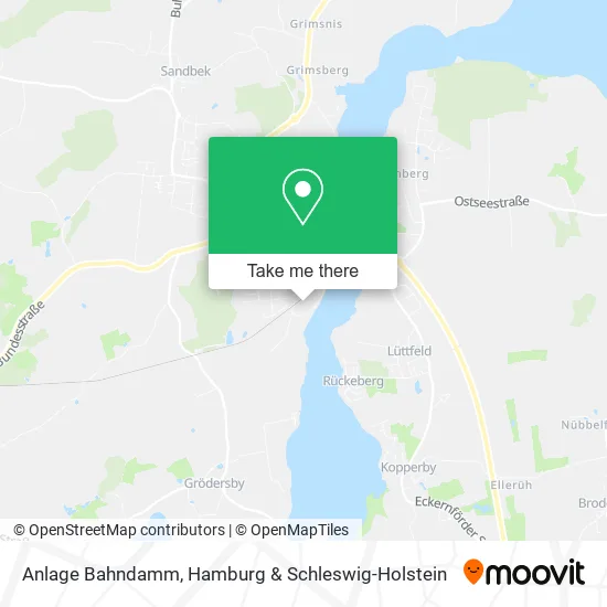 Карта Anlage Bahndamm