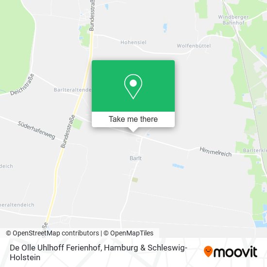 De Olle Uhlhoff Ferienhof map