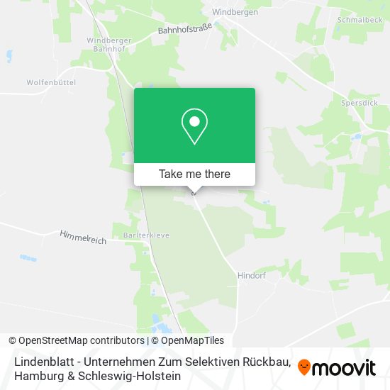 Lindenblatt - Unternehmen Zum Selektiven Rückbau map