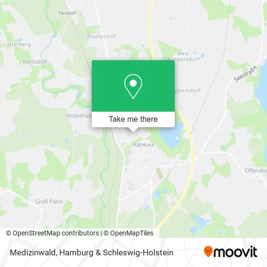 Medizinwald map