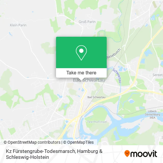 Карта Kz Fürstengrube-Todesmarsch