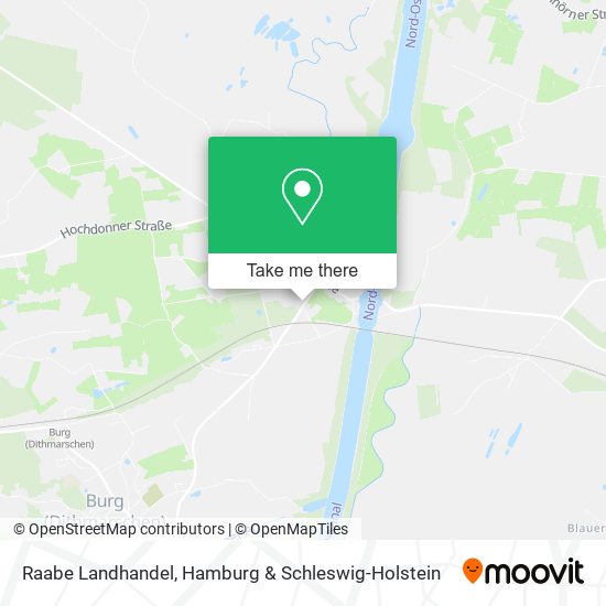 Raabe Landhandel map