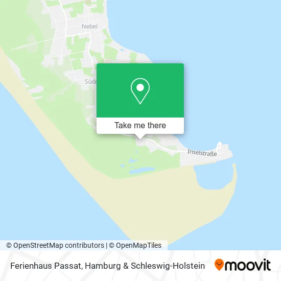 Карта Ferienhaus Passat