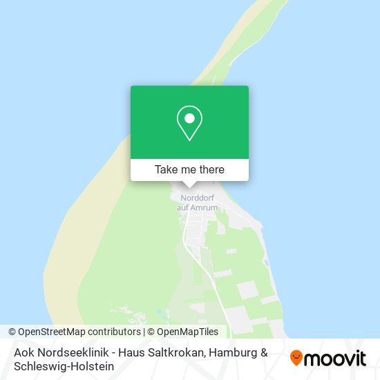 Aok Nordseeklinik - Haus Saltkrokan map