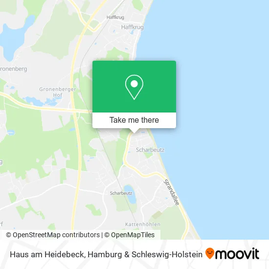 Карта Haus am Heidebeck