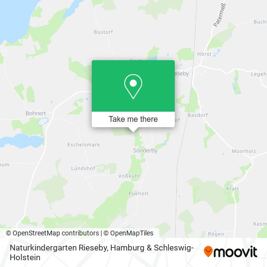 Naturkindergarten Rieseby map