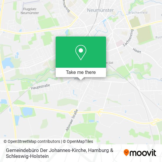 Gemeindebüro Der Johannes-Kirche map