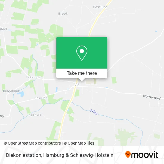 Diekoniestation map