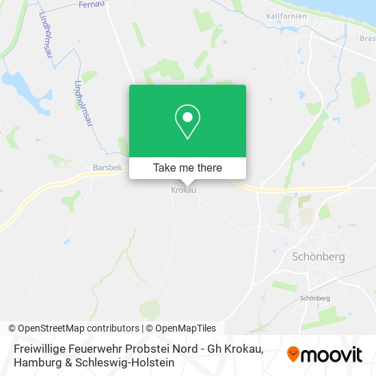 Freiwillige Feuerwehr Probstei Nord - Gh Krokau map