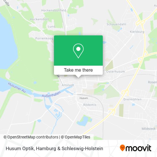 Husum Optik map