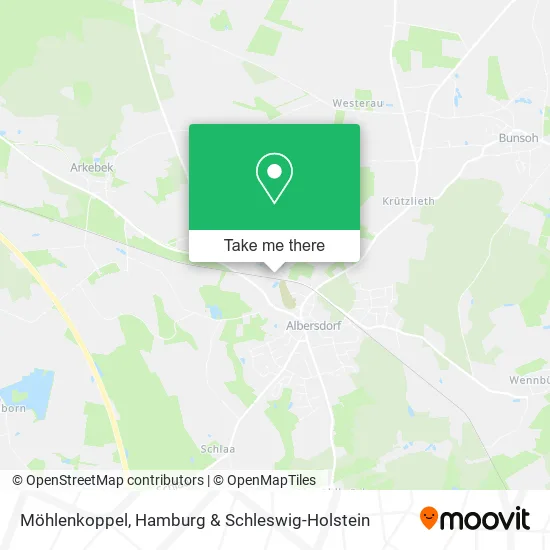 Карта Möhlenkoppel