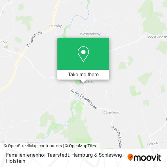 Карта Familienferienhof Taarstedt