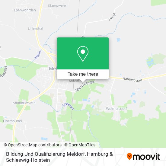 Bildung Und Qualifizierung Meldorf map