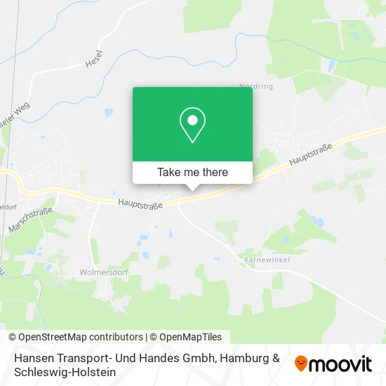 Карта Hansen Transport- Und Handes Gmbh