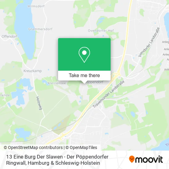 Карта 13 Eine Burg Der Slawen - Der Pöppendorfer Ringwall