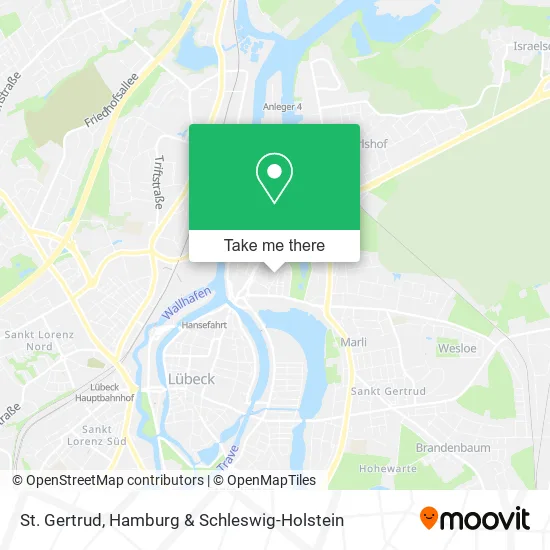 Карта St. Gertrud