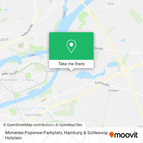 Карта Mimense-Popense-Parkplatz